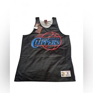 NWT Mitchell & Ness NBA LA Clippers Reversible Mesh Jersey Men's Small $70 MSRP
